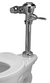 Toilet - flush valve