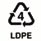 Plastic Recycling Labels LDPE