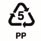 Plastic Recycling Labels PP