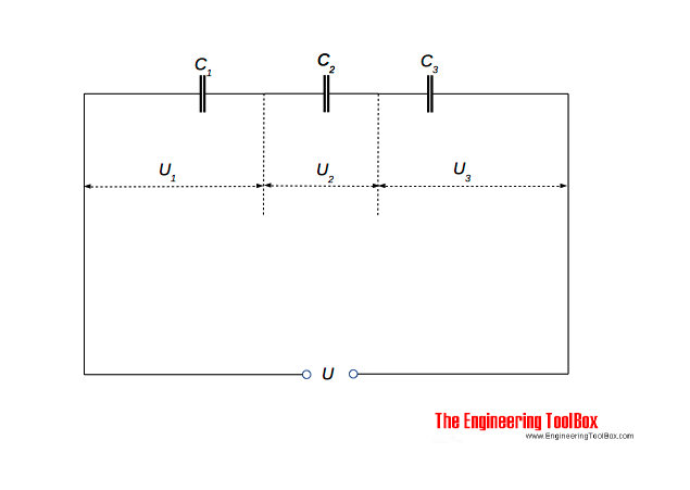capacitors in series capacitors in series