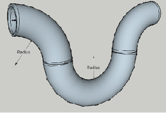Pipe expansion loop
