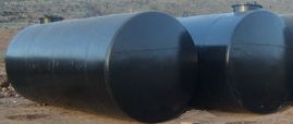 Underground fuel oil tank