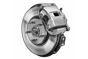 Disk brake - force and torque